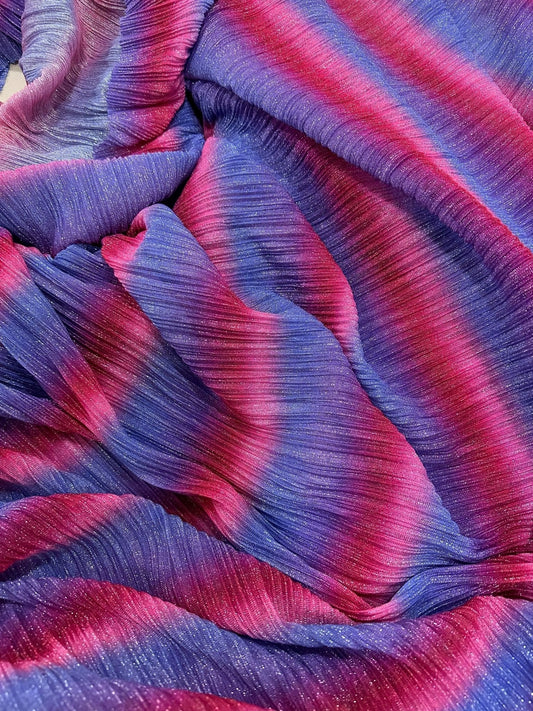 Mesh Fabric, Pleated Power Mesh Fabric