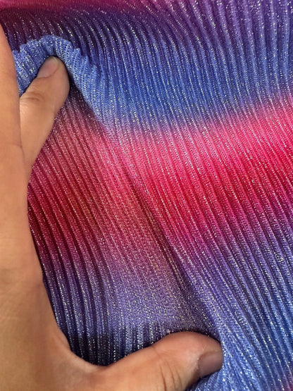Mesh Fabric, Pleated Power Mesh Fabric