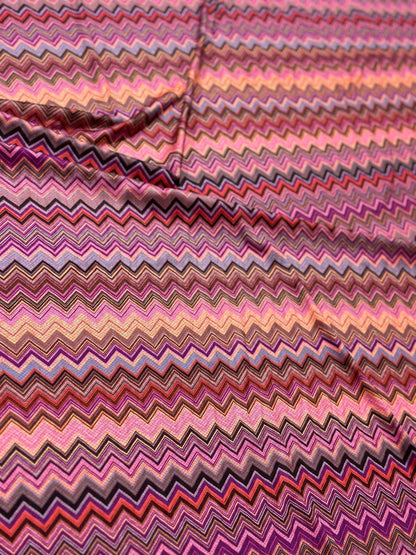 Zigzag Mesh Stretch Fabric