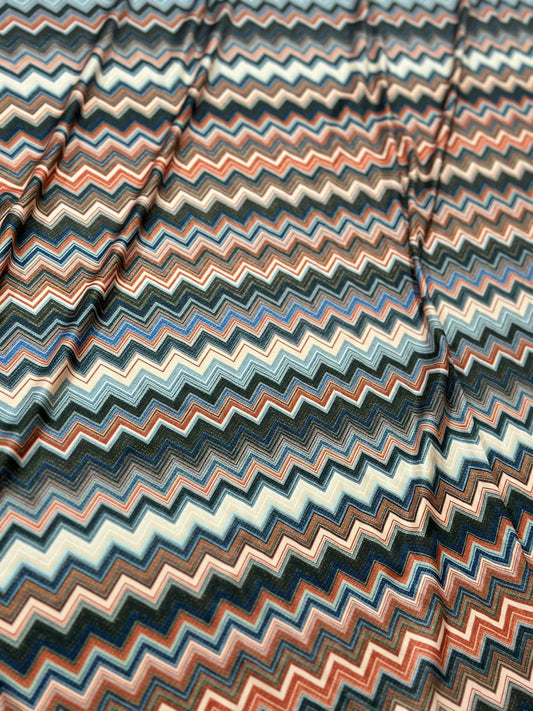 Zigzag Patterned Fabric