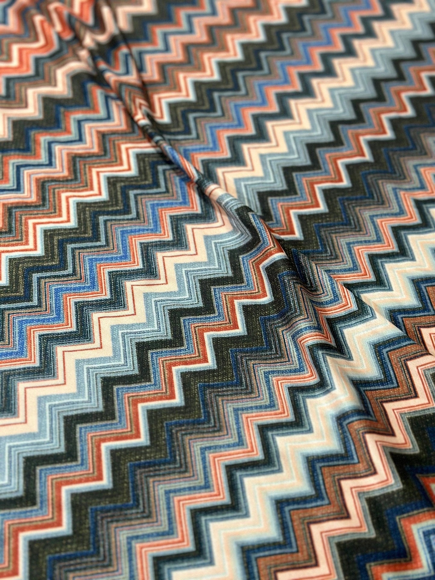 Zigzag Patterned Fabric