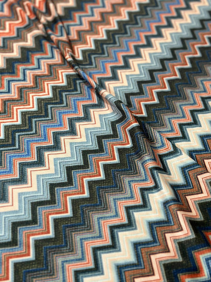 Zigzag Patterned Fabric