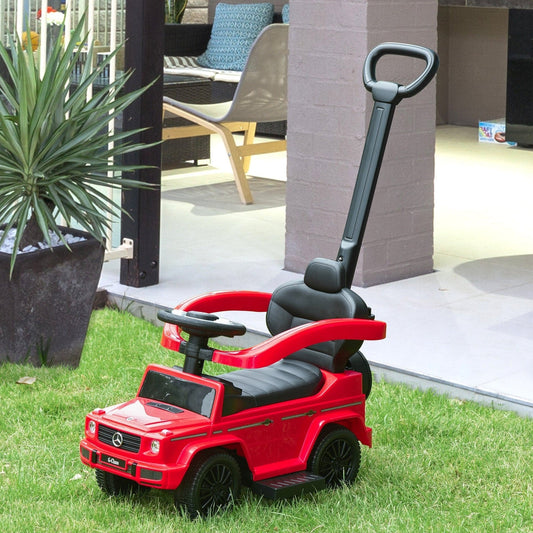 Benz G350 Ride-On Push Along Car Sliding Walker Floor Slider Stroller Toddler Vehicle