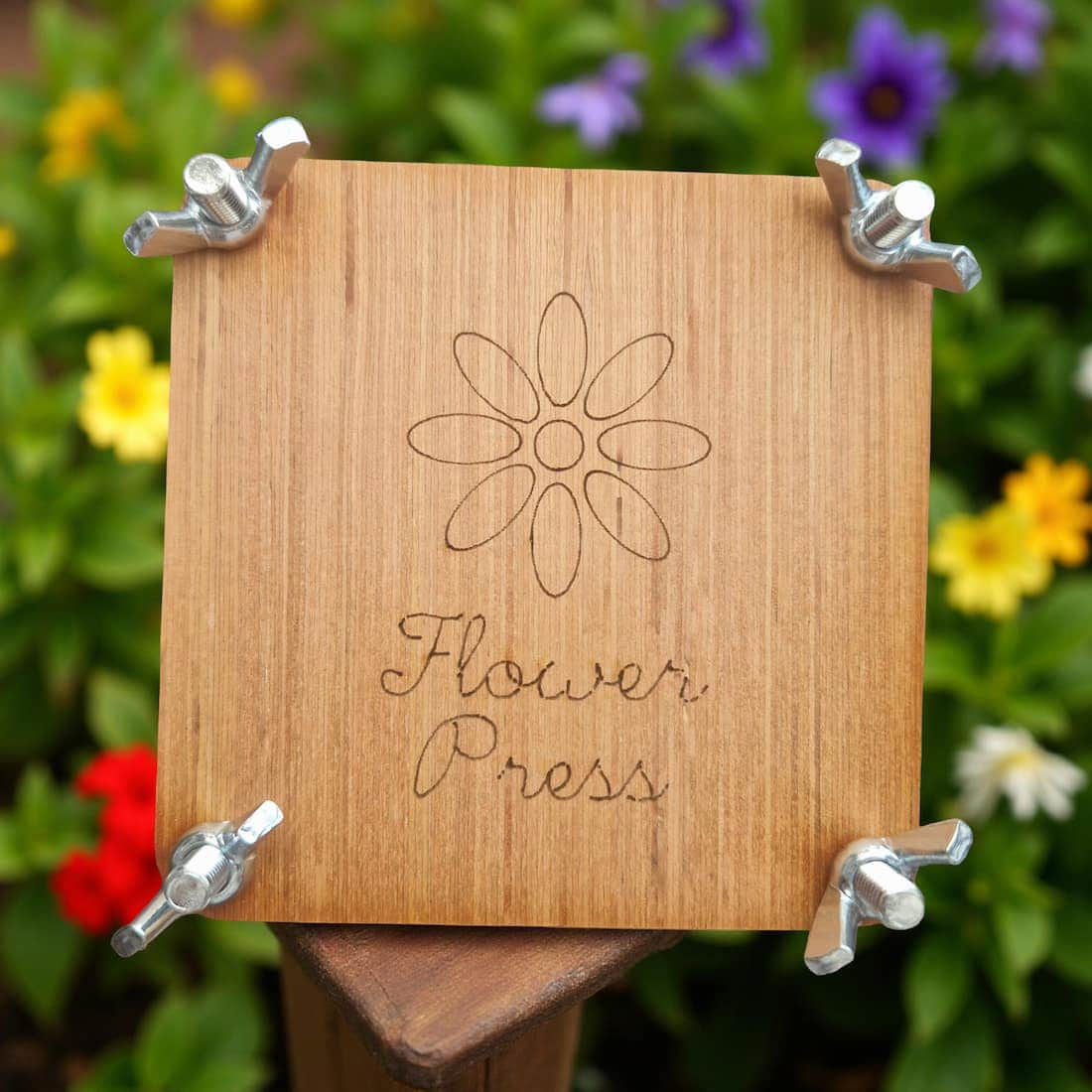 Mini Wooden Flower Press