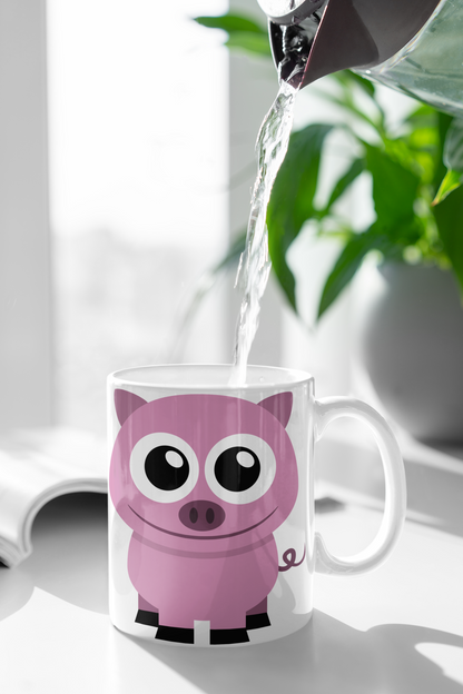 Adorable Squirrel Personalised Your Name Gift Mug