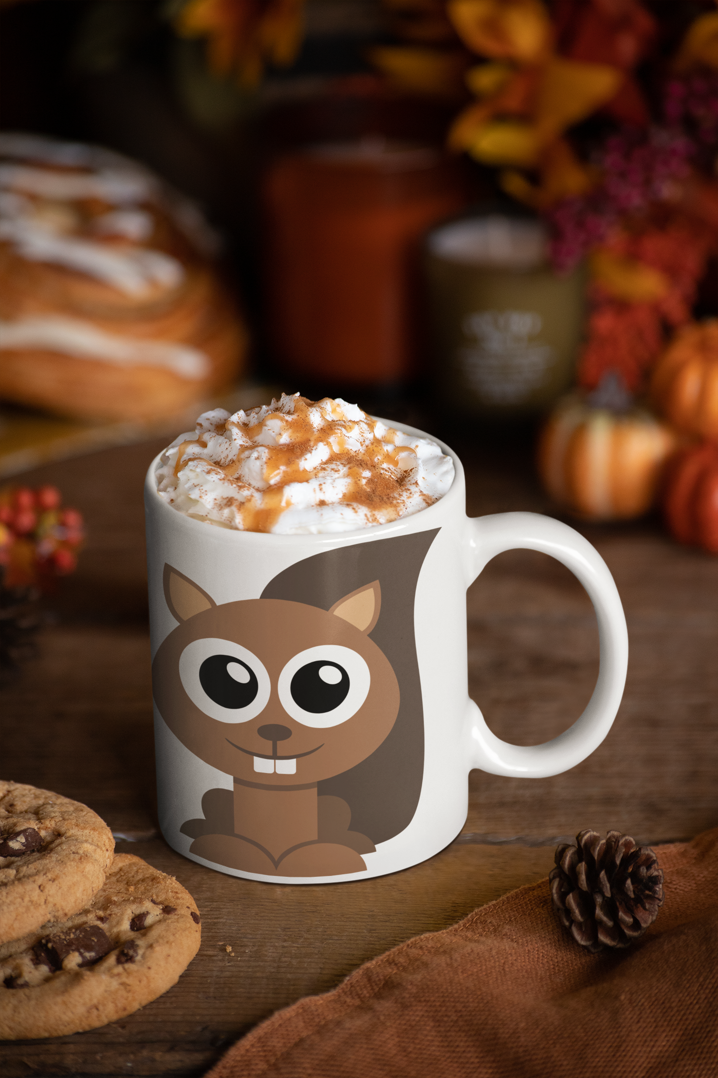 Adorable Red Cardinal Personalised Your Name Gift Mug