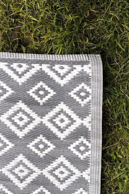 Large Alfresco Mat Indoor Outdoor 150 x 210cm Shiraz Slate