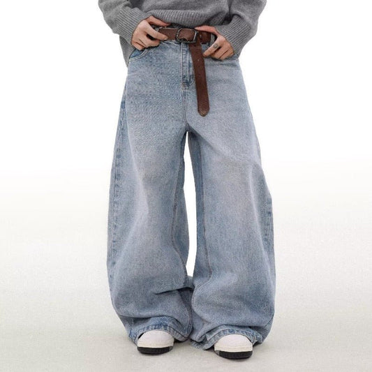 Men's Retro Straight Jeans