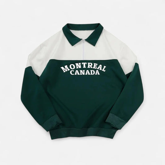 Montreal Canada Collar Sweater