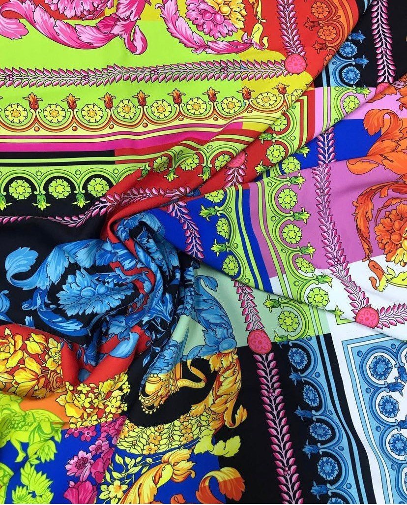 Baroque Pattern Fabric