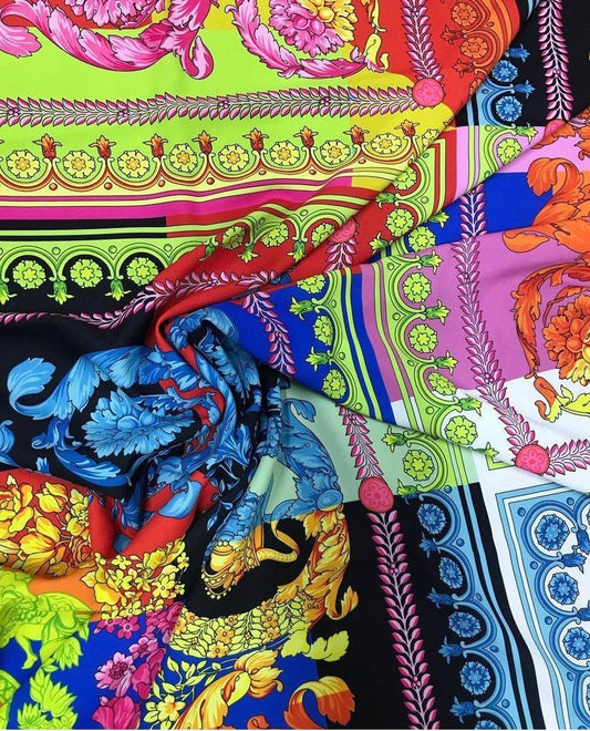 Baroque Pattern Fabric