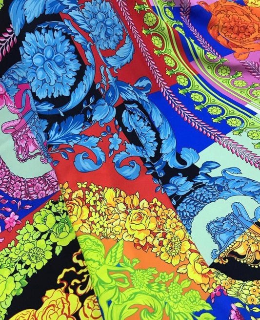 Baroque Pattern Fabric