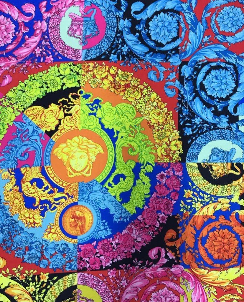 Baroque Pattern Fabric