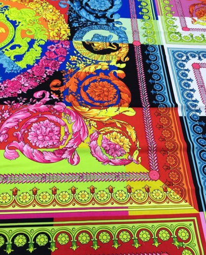 Baroque Pattern Fabric