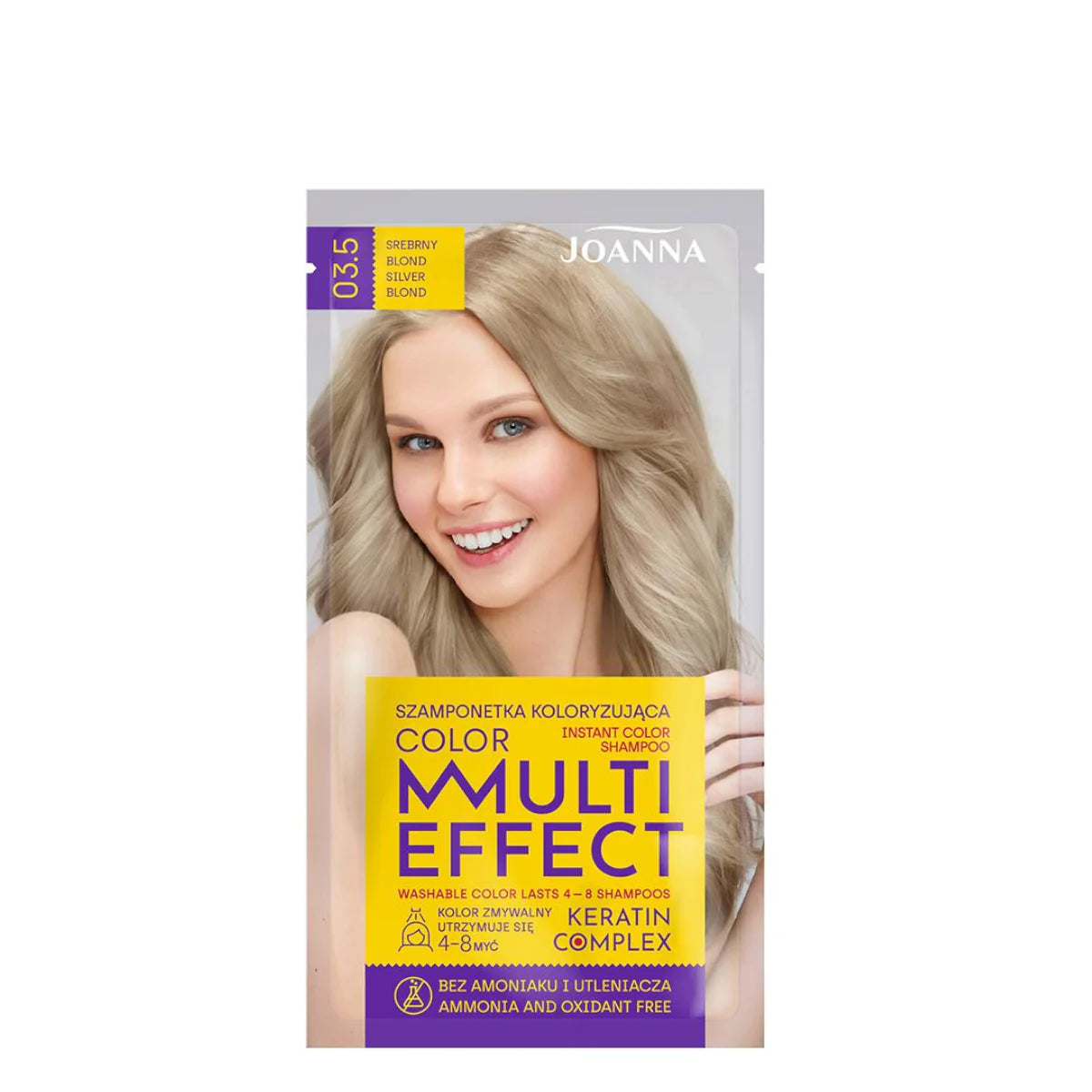 Joanna Multi-Effect Instant Color Hair Shampoo Ammonia-Free
