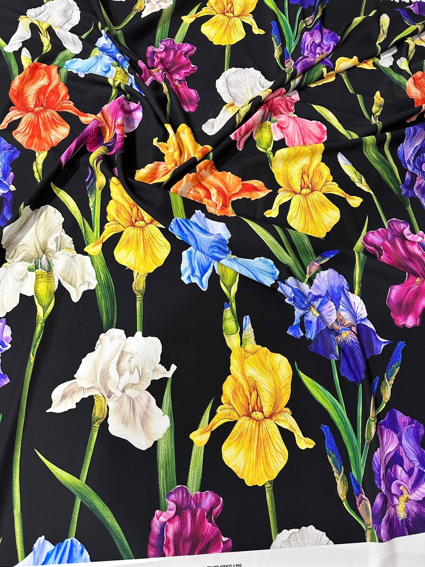 Floral Crepe Fabric