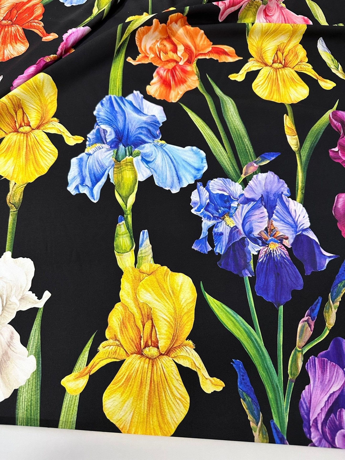Floral Crepe Fabric