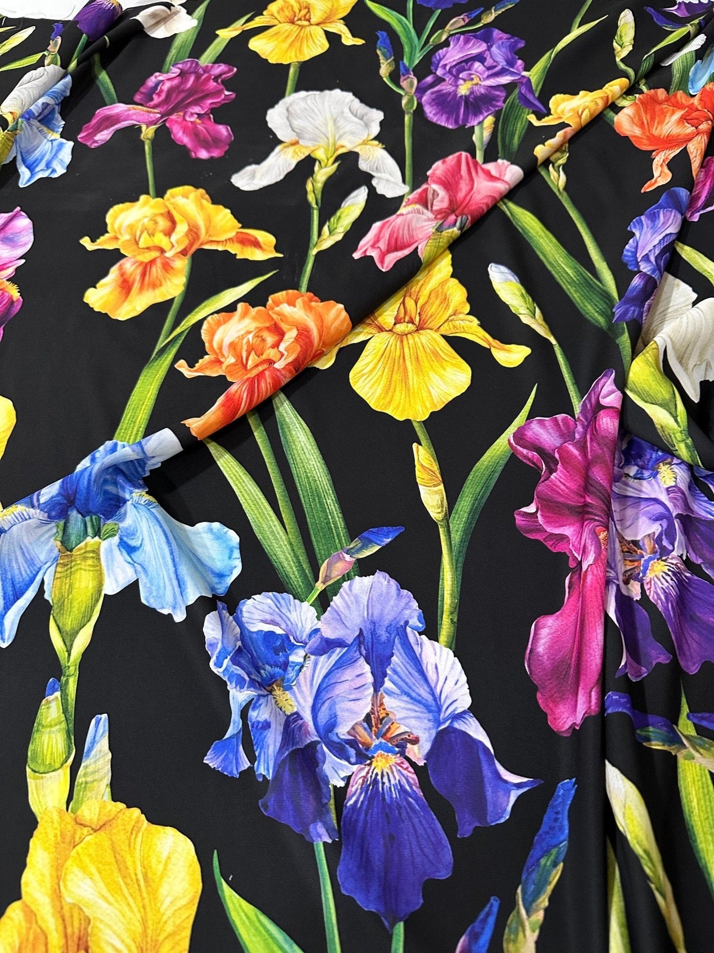 Floral Crepe Fabric