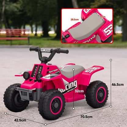 AIYAPLAY 6V Electric Quad Bike for Kids w/ Forward Backward