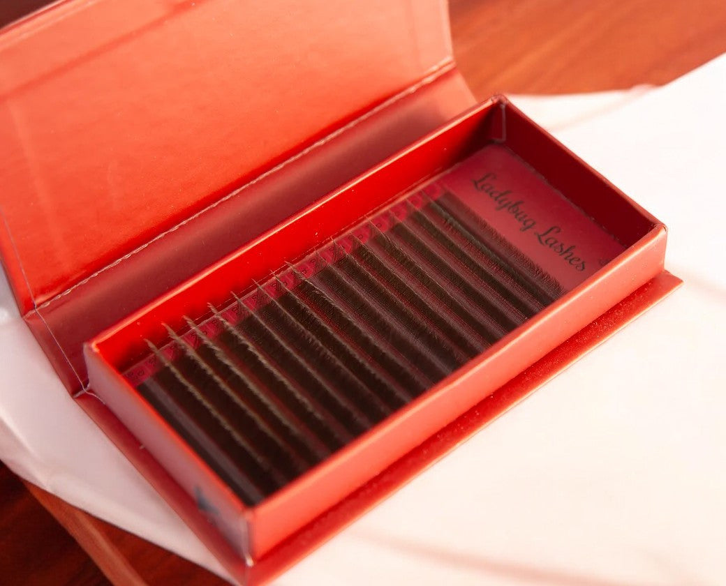 🤎Brown YY Lashes – 16 Row Single Length 🤎