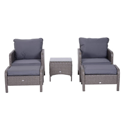 2 Seater Rattan Furniture Set
