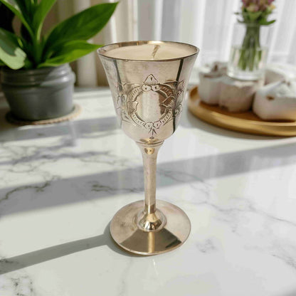 Silver Goblet Scented Candles