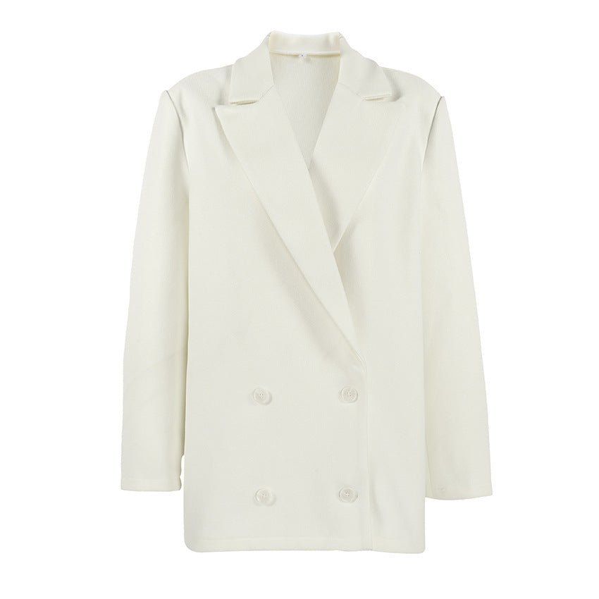 Niche Design Casual White Small Suit Jacket