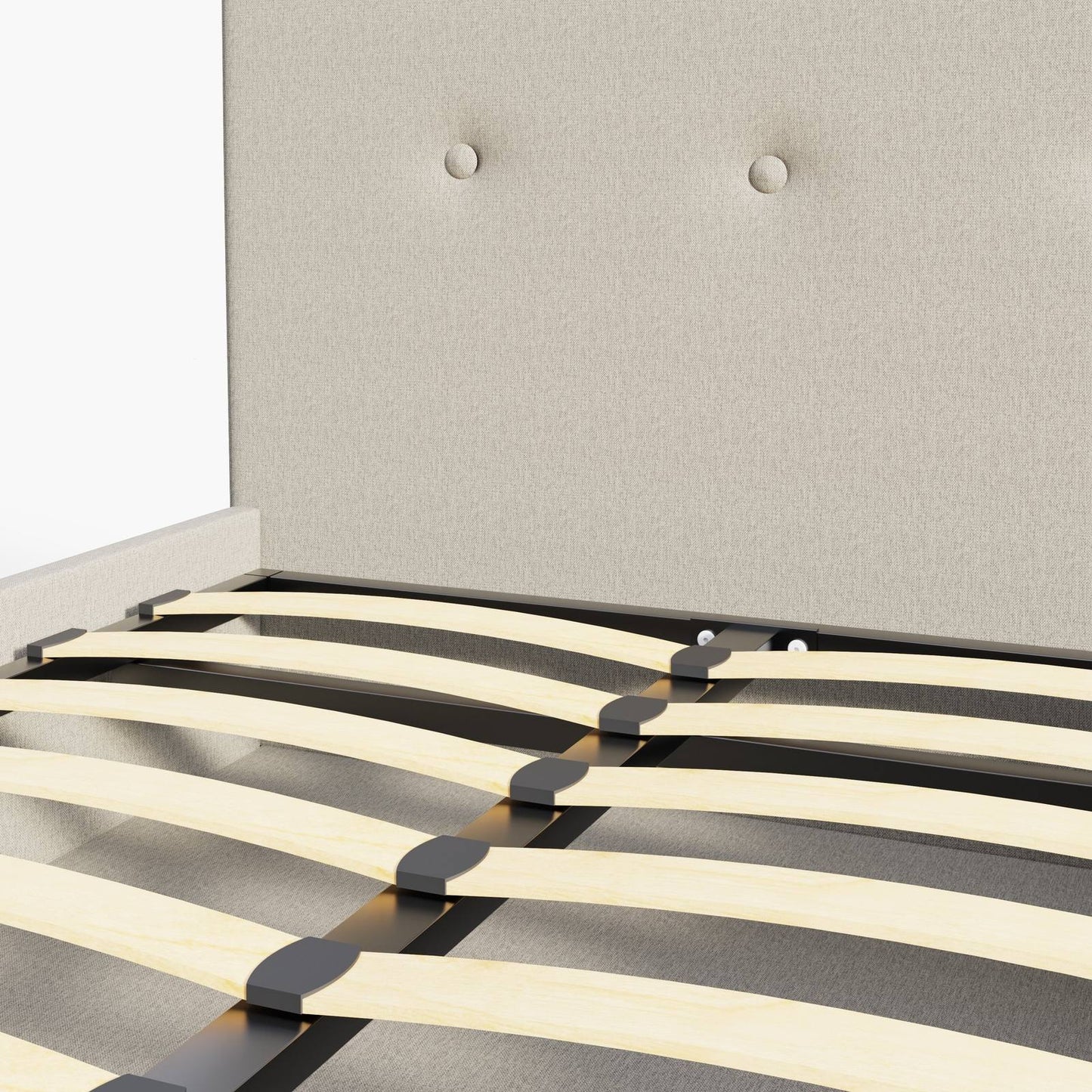 Ashbourne Single Bed Natural 3 x 7ft