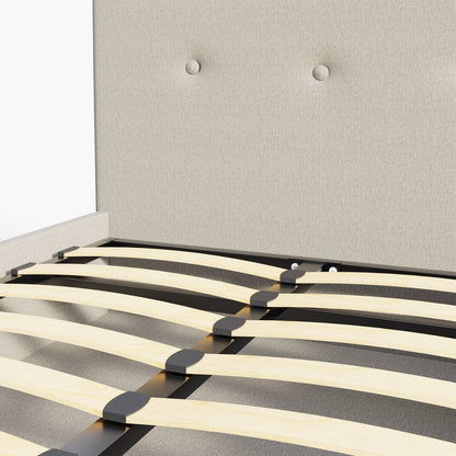 Ashbourne Single Bed Natural 3 x 7ft
