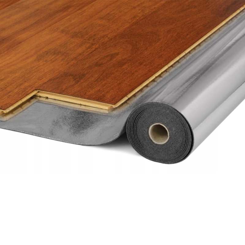 Minerals & polyurethane (PU) Underlay with ALU Membrane  (Vinyl/Wood/Laminate) - 1.8mm - 10m2(107.63 sqft) - Highest Quality