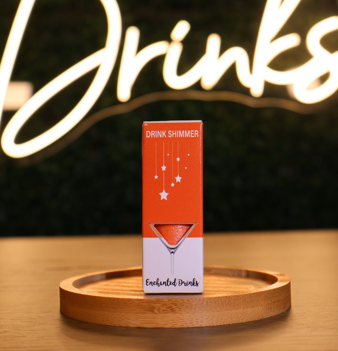 Orange Edible Drink Shimmer