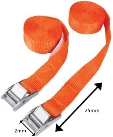 Heavy Duty Orange Ratchet Strap