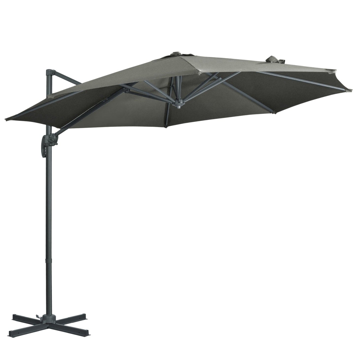 3m 360° Rotating Cantilever Parasol