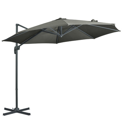 3m 360° Rotating Cantilever Parasol