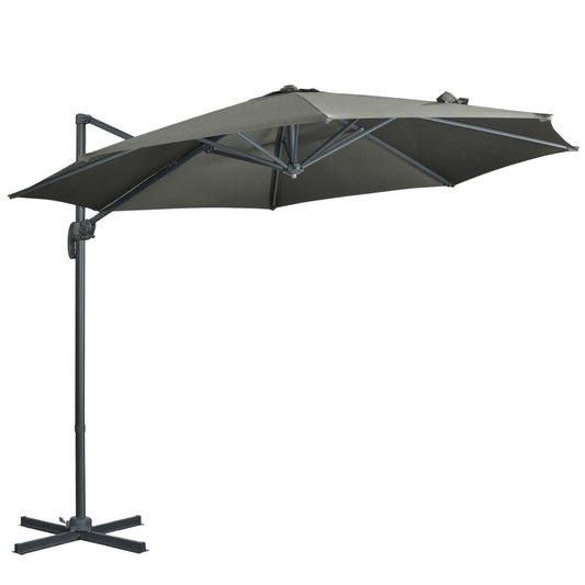 3m 360° Rotating Cantilever Parasol