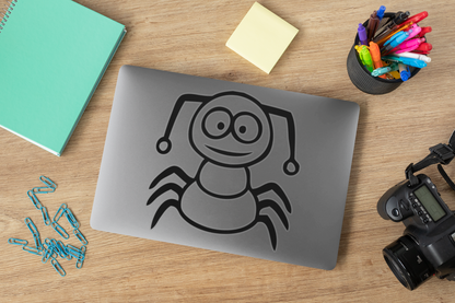 Funny Cartoon Insect Sticker