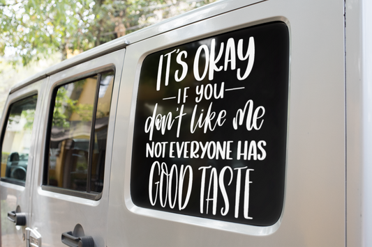 Its Ok If You Dont Like Me Sarcastic Sticker