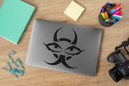 Chinese Devil Eyes Sticker