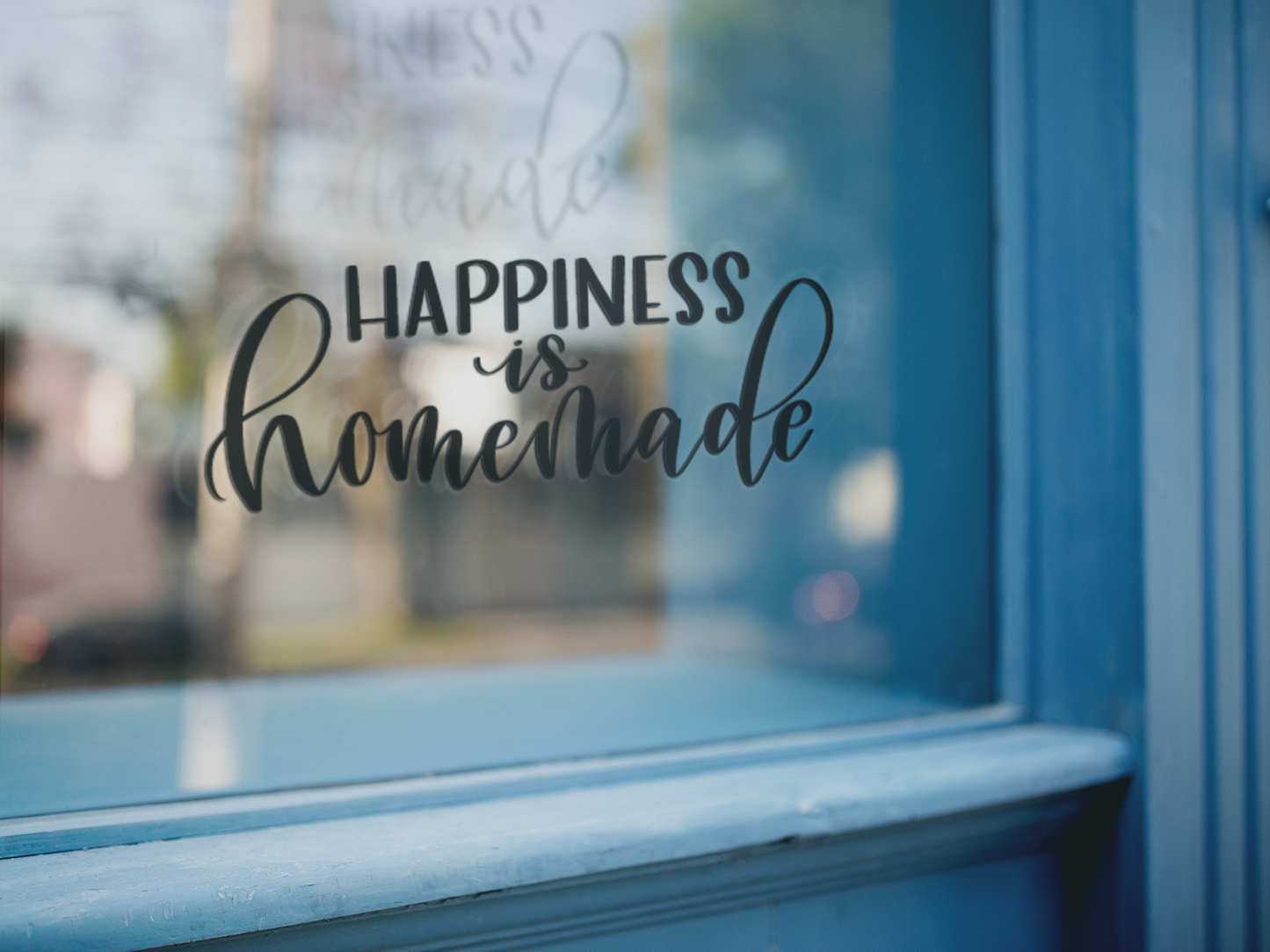 Happiness Is Homemade Family Sticker