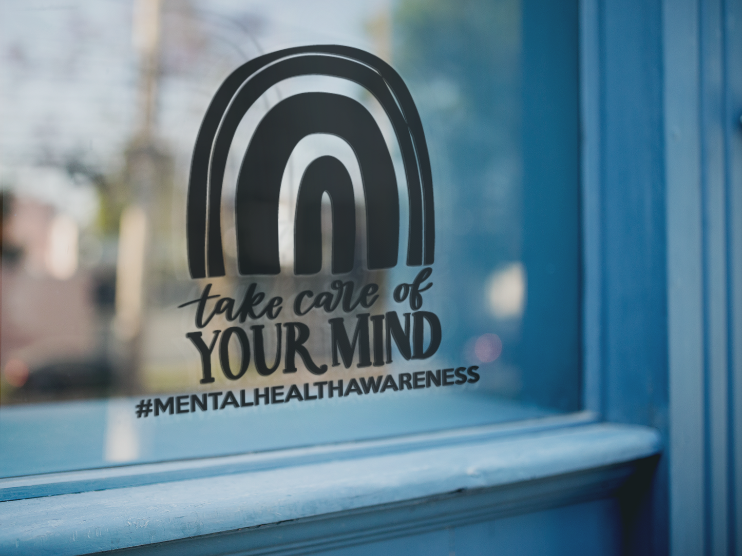 Take Care Of Your Mind Mental Health Awareness Sticker
