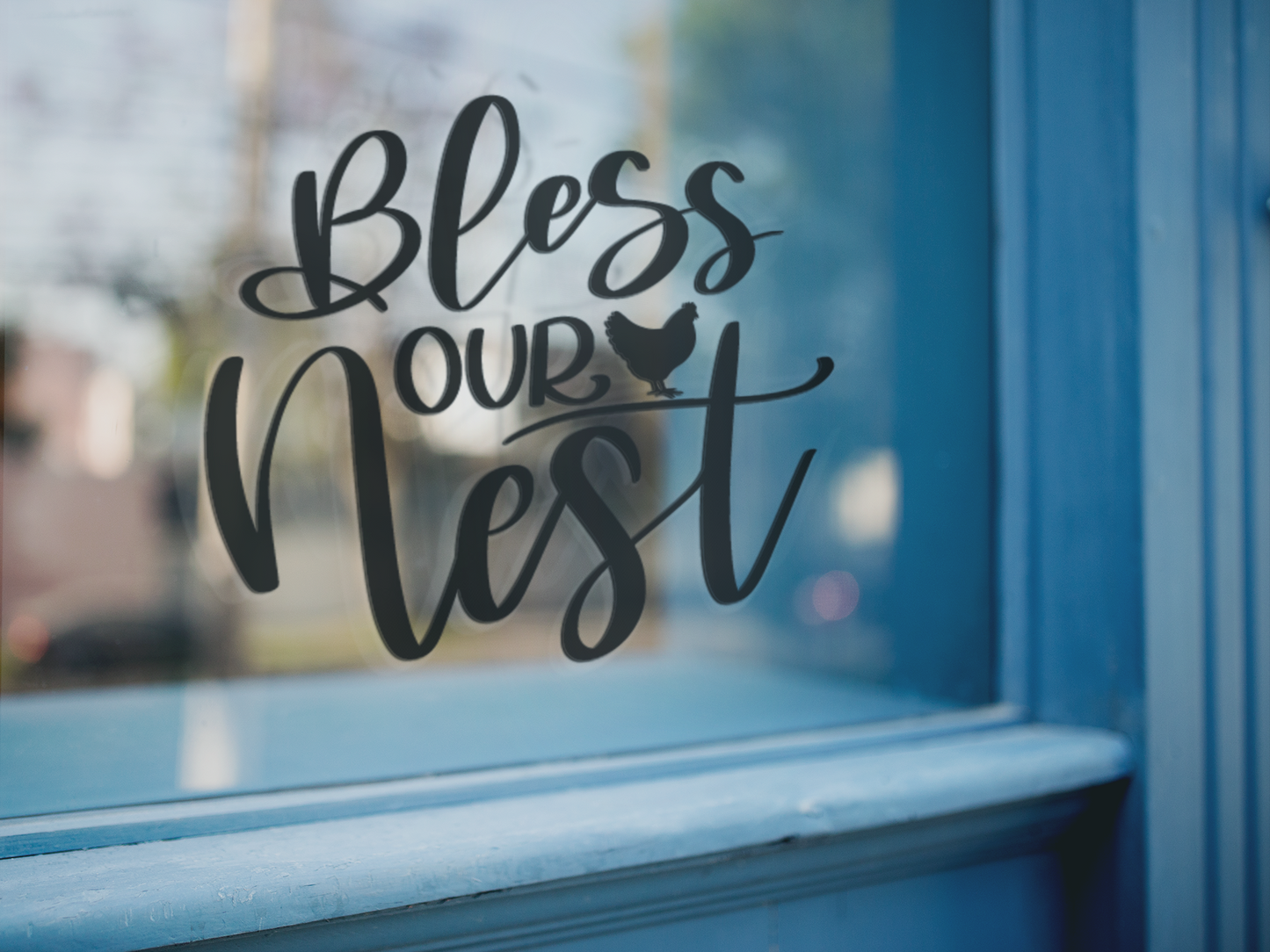 Bless Our Nest Family Sticker
