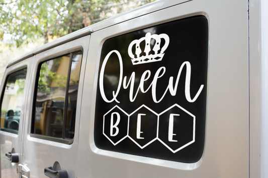 Queen Bee Bumble Bee Sticker