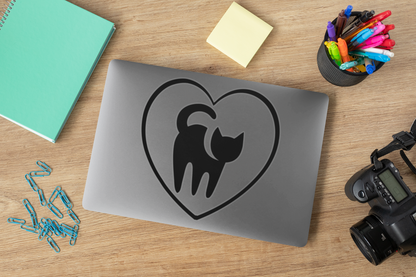 I Love My Cat Sticker