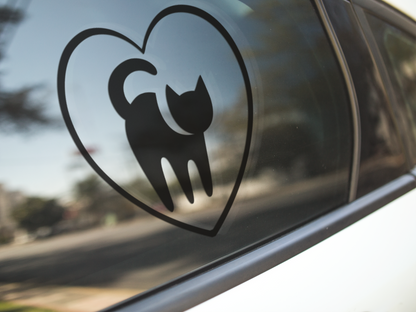 I Love My Cat Sticker