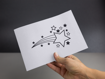 Shooting Stars Sticker