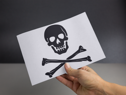 Skull And Crossbones Sticker