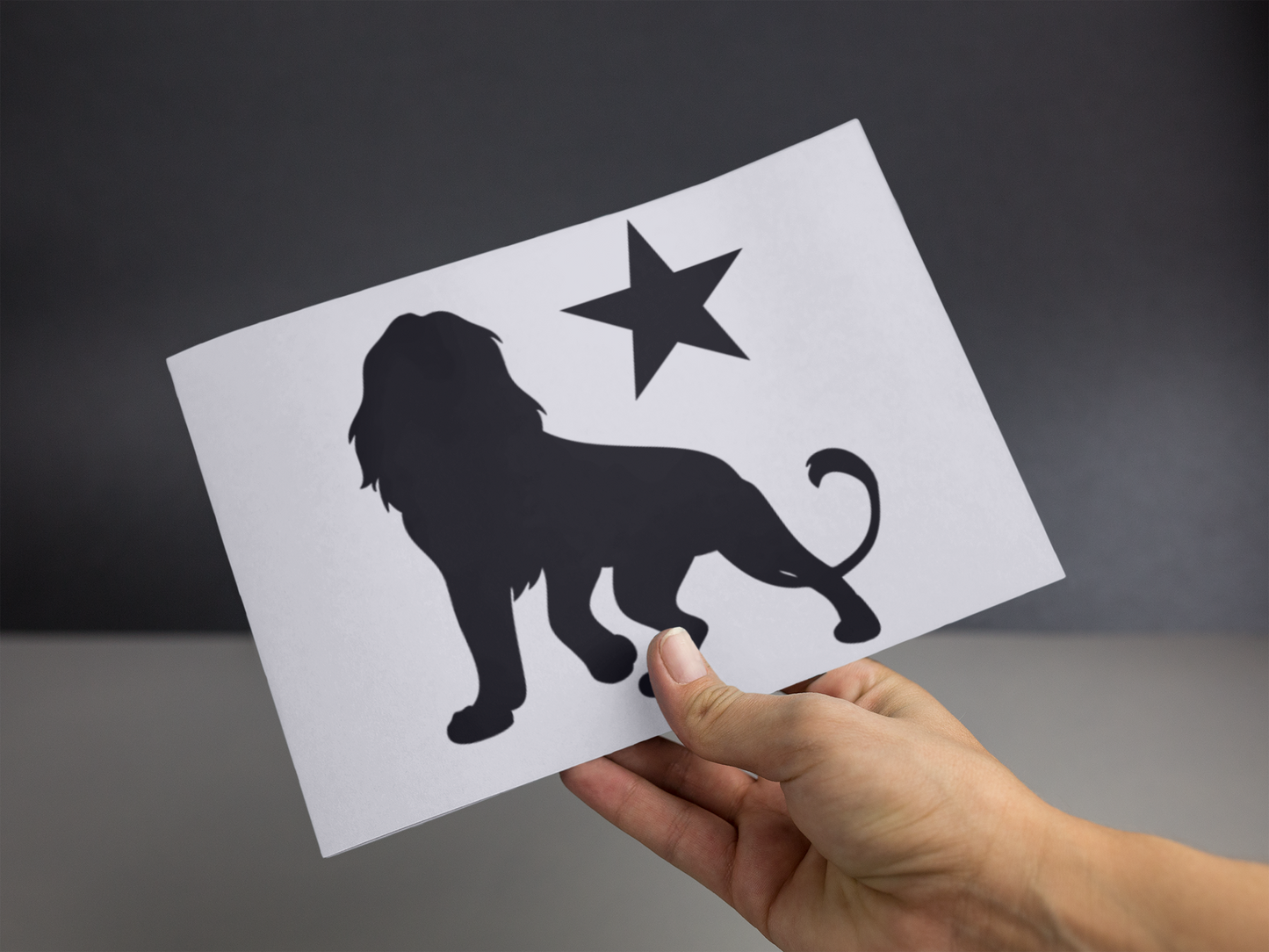 Star Lion Sticker