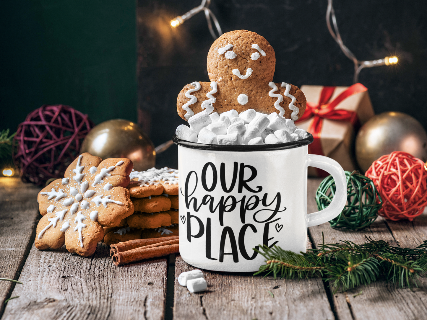 Our Happy Place Family Mug