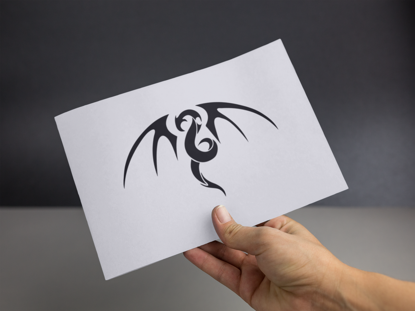 Tribal Dragon Sticker