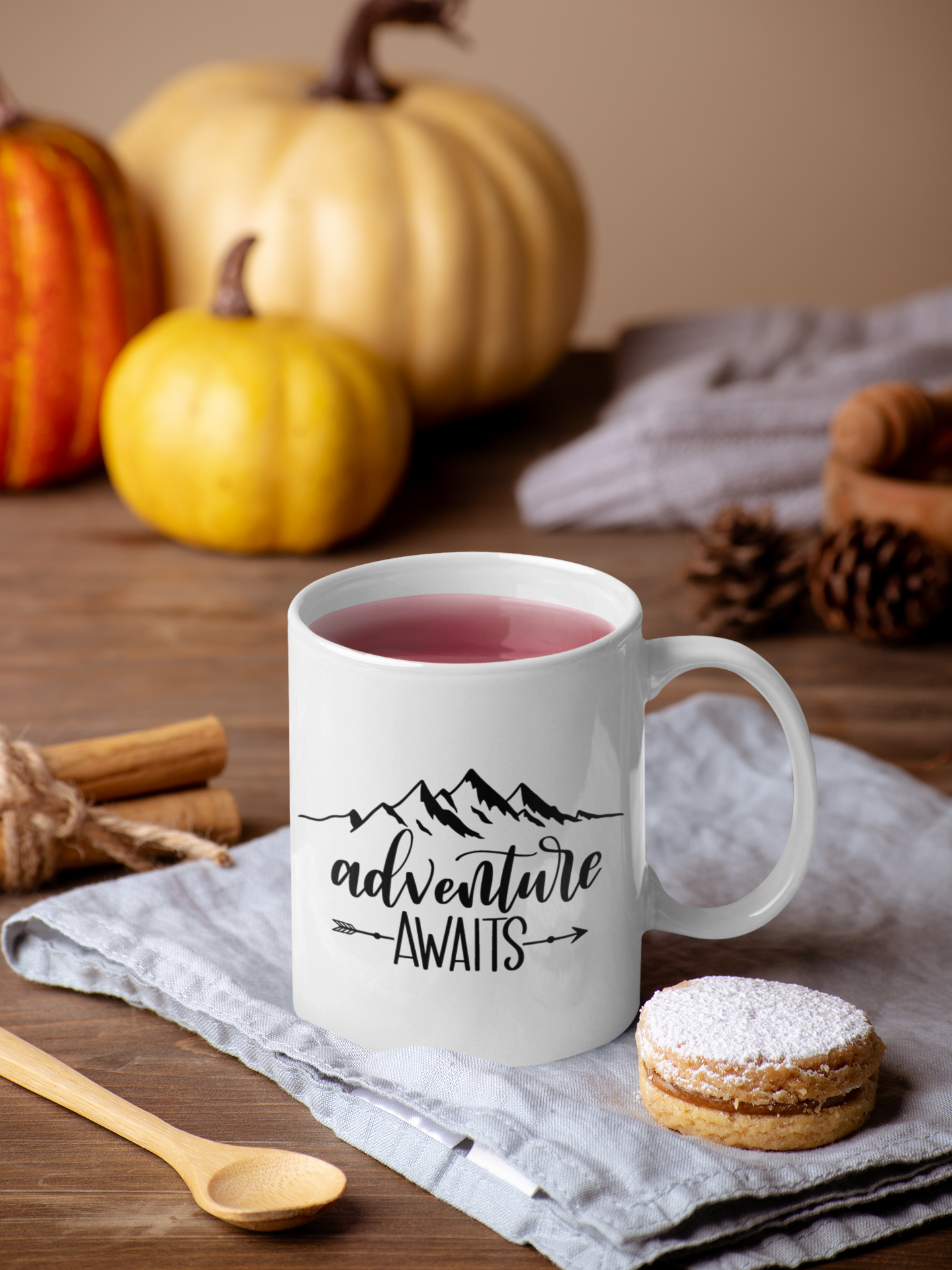 Adventure Awaits Adventure Mug